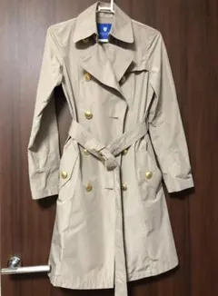 バーバリーブルーレーベル　トレンチコート ベージュ　36 美品