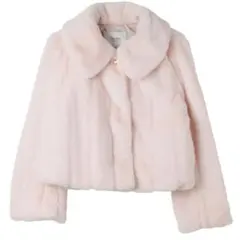 Her lip to＊Winter Love Faux Fur Coat ピンクのサムネイル
