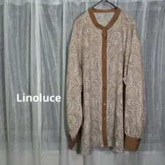 Lino Luce リノルーセ　ペイズリー柄　長袖ブラウス