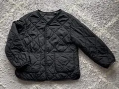 UNIQLO キルティングジャケット 120 黒