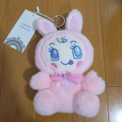 ナルミヤ　パステル おすわり ぬいぐるみ チャーム　ベリエちゃん　ピンク　新品