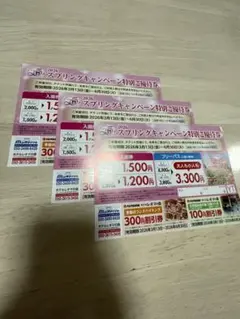 2026年春の特別入園券・フリーパス レオマワールド レオマリゾート 3枚