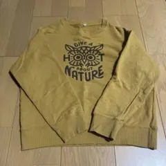 UNIQLO 130cm 薄手　ストレッチ　トレーナー