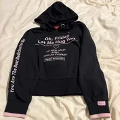 Sサイズ（150cm） repipi armario 黒パーカー