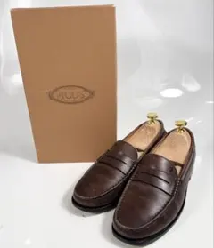 TOD'S BOWEN レッド ローファー 7 - メルカリ