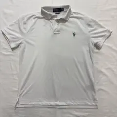 未使用級　POLO Ralph Laurenポロ　ラルフローレン　白　ロゴ