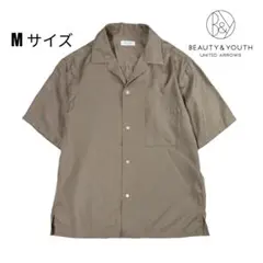 BEAUTY&YOUTH ドレープ ツイル リラックスレギュラー シャツのサムネイル