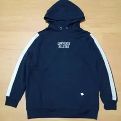 未使用 CONVERSE ALLSTAR フード付パーカー ブラック M