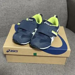 【即日発送】asics アシックス／アイダホミニ・スクスク・ベルクロ・スニーカー