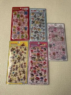 【プチドロップステッカー】 パワパフ　ジョージ　マリー　トムジェリ5種セット