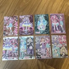 名探偵プリキュア キラキラクリアカードガム　8枚セット