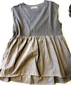 RODEO CROWNS ペプラム チュニック グレーのサムネイル