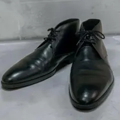 00s real leather chukkaboots BLK 26.5cmのサムネイル
