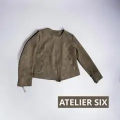 ATELIER SIX アトリエシックス カーキ フルジップジャケットコートのサムネイル