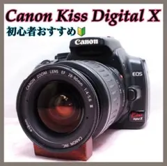 初めての一眼レフに❤️Canon Kiss Digital X✨スマホ転送可のサムネイル