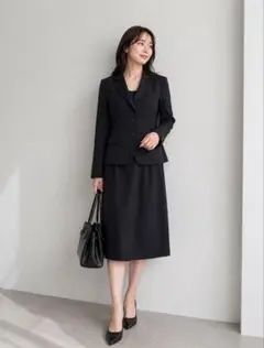 MICHEL KLEIN リクルートスーツ 上34 下36 クリーニング済