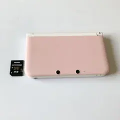 【動作確認済み】ニンテンドー3DSLL ピンクホワイト　3ds 本体