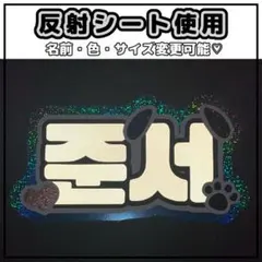 ネームボード　ジュンソ　ALD1 アルファドライブワン　反射シート　犬耳のサムネイル