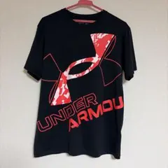 Under Armour HeatGear Mサイズ Tシャツ 黒/赤