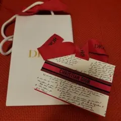 dior バレンタイン2026 ギフトバッグ　ショッパー