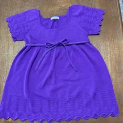 PROPORTION BODY DRESSING パープルチュニック サイズ2