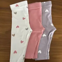 H&M ベビーレギンス 3枚セット オーガニックコットン
