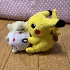 TOMY ポケペアぬいぐるみ ピカチュウ＆トゲピー - メルカリ
