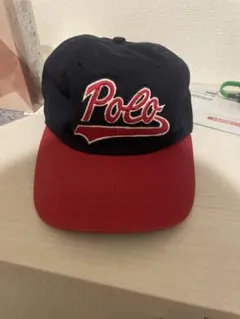 Polo Sport ネイビー レッド キャップ　ポロスポーツ