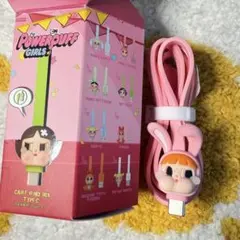 POPMART crybaby bunny blossom ケーブル
