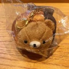 リラックマ　ミスタードーナツ　コラボ ぶらさげぬいぐるみ　チャイロイコグマ