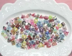 m1 ランダム100個以上　お得な現品セット♪ ネイルパーツ