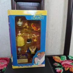 ★ディズニー　ムービーフレンズ　美女と野獣　フィギュアセット