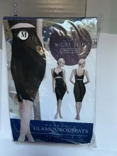NIGHT SLIM GLAMOUROUSPATS Mサイズ ブラック