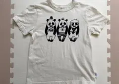 14日までの出品∗マーキーズ JIPPON パンダTシャツ 130 ジポン