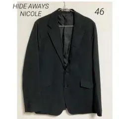 0185 HIDEAWAYS ハイダウェイニコル 薄手 ジャケット 46