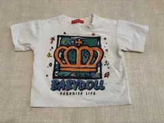 【再値下げ】BABYDOLL ベビー80cm 王冠デザイン Tシャツ