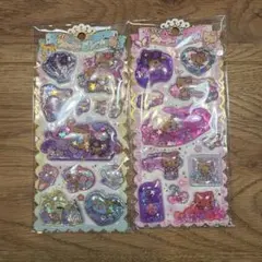 キラキラウォーターインシール ハローキティ 日焼け サンリオ 2枚セット