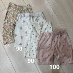 女の子　パンツ　ズボン　レギンス　保育園着　95 まとめ売り　夏