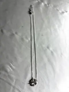 スワロフスキー　シルバーネックレス