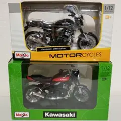 Maisto 1/12 Kawasaki z900rs 火の玉　黒　マイストのサムネイル