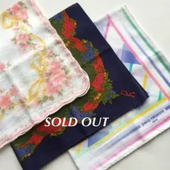 【PIERRE BALMAIN・paco rabanne】ハンカチ 2枚セット