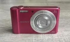 SONY サイバーショット DSC-W810 ピンク 充電器 説明書付 デジカメのサムネイル