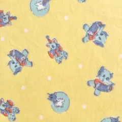 No.62ビンテージアニマルネル生地ハギレ