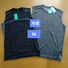 sporsium他メンズ ノースリーブ 2枚セット Mサイズ　冷感　UVのサムネイル