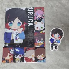 CrazyRaccoon うるか クリアファイル ステッカー