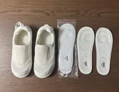 イフミーIFME 19.0cm 上履き 白 中敷き2組付き