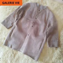 ギャルリーヴィー GALERIE VIE ムートンコート レザー オリーブ - メルカリ