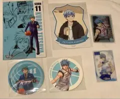 黒子のバスケ　黒子テツヤ　原画展　カフェ特典　コースター　ステカ他