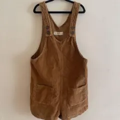 Zara Girls コーデュロイオーバーオール