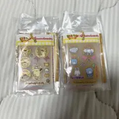 サンリオキャラクターズ ごほうびシール風チャーム 2点セット